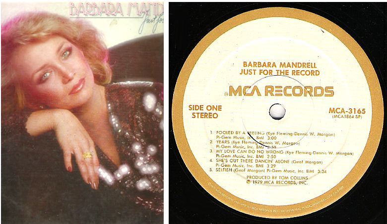 Mandrell, Barbara / Just For the Record (1979) / MCA 3165