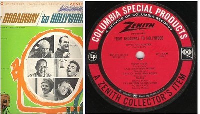 Various Artists / From Broadway to Hollywood (1965) / Columbia Special Products CSP-213