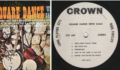 Rounders, The / Square Dance With Calls (1965) / Crown CST-465