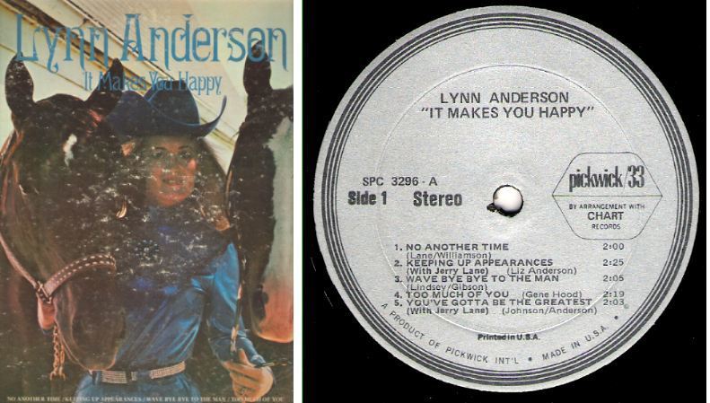 Anderson, Lynn / It Makes You Happy (1974) / Pickwick SPC-3296 (Album, 12" Vinyl)