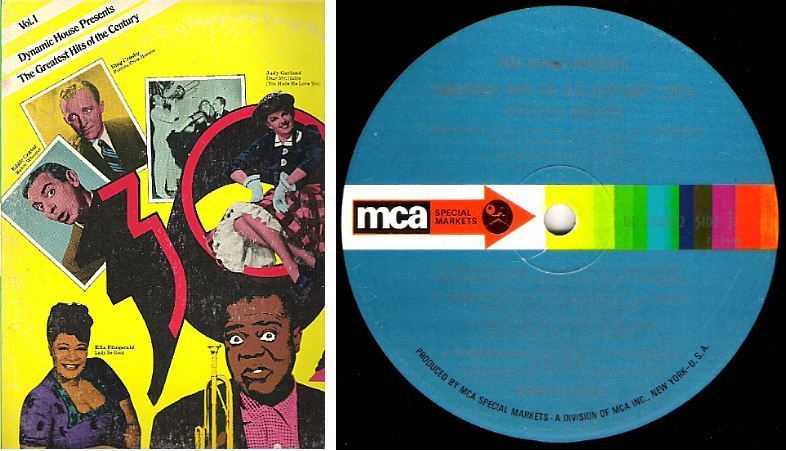 Various Artists / Tele House Presents &quot;Greatest Hits of the Century&quot; - 1930&#39;s (1970&#39;s) / MCA Special Markets DL-734892