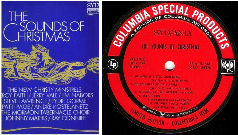 Various Artists / The Sounds of Christmas (1968) / Columbia Special Products CSS-999