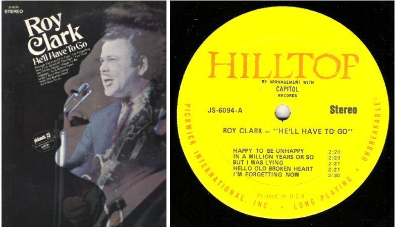 Clark, Roy / He'll Have To Go (1970) / Hilltop JS-6094 (Album, 12" Vinyl)