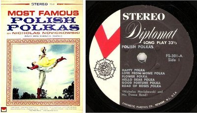 Novickowski, Nicholas / Most Famous Polish Polkas (1967) / Diplomat FS-301