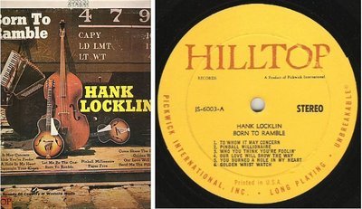 Locklin, Hank / Born To Ramble (1964) / Hilltop JS-6003