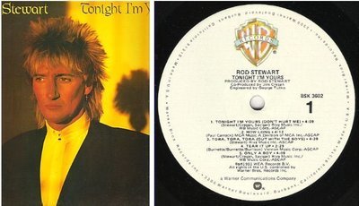 Stewart, Rod / Tonight I&#39;m Yours (1981) / Warner Bros. BSK-3602