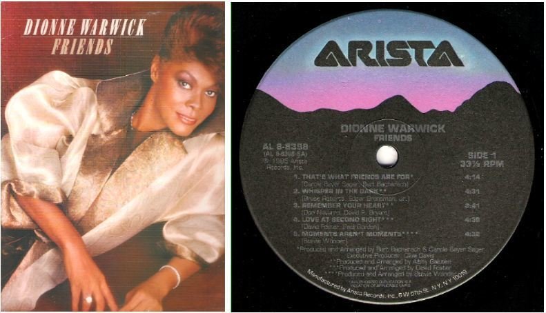 Warwick, Dionne / Friends (1985) / Arista AL 8-9398