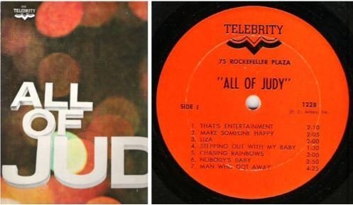 Garland, Judy / All of Judy (1970's) / Telebrity 1228 (Album, 12" Vinyl) / 3 LP Set