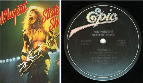 Nugent, Ted / State of Shock (1979) / Epic FE-36000