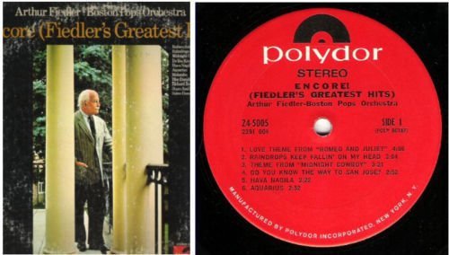 Fiedler, Arthur (+ The Boston Pops) / Encore! (Fiedler&#39;s Greatest Hits) (1971) / Polydor 24-5005