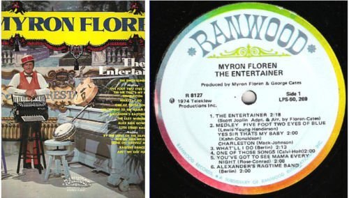 Floren, Myron / The Entertainer (1974) / Ranwood R-8127 (Album, 12" Vinyl)