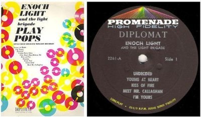 Light, Enoch (+ The Light Brigade) / Plays Pops - Songs That Sold One Million Records / Promenade (Diplomat) 2261
