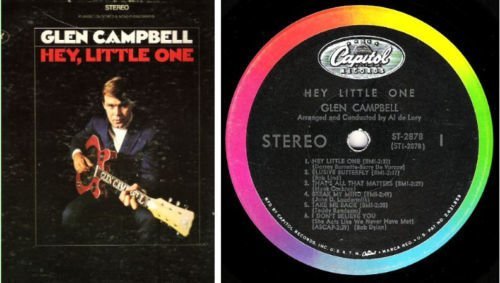 Campbell, Glen / Hey Little One (1968) / Capitol ST-2878 (Album, 12" Vinyl)
