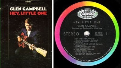 Campbell, Glen / Hey Little One (1968) / Capitol ST-2878 (Album, 12&quot; Vinyl)