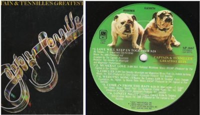 Captain + Tennille, The / Greatest Hits (1977) / A+M SP-4667