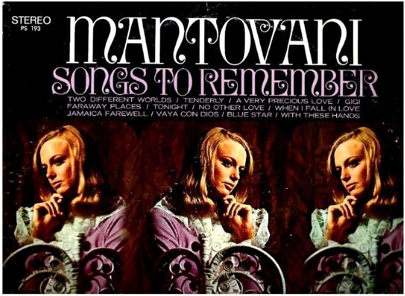 Mantovani / Songs To Remember (1959) / London PS.193