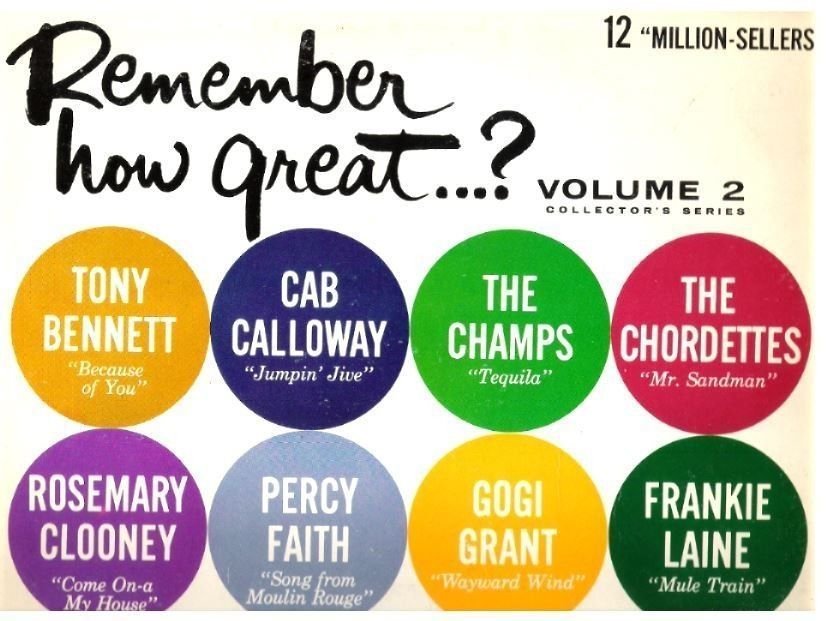Various Artists / Remember How Great...? Volume 2 (1960's) / Columbia Record Productions XTV-69408-69409