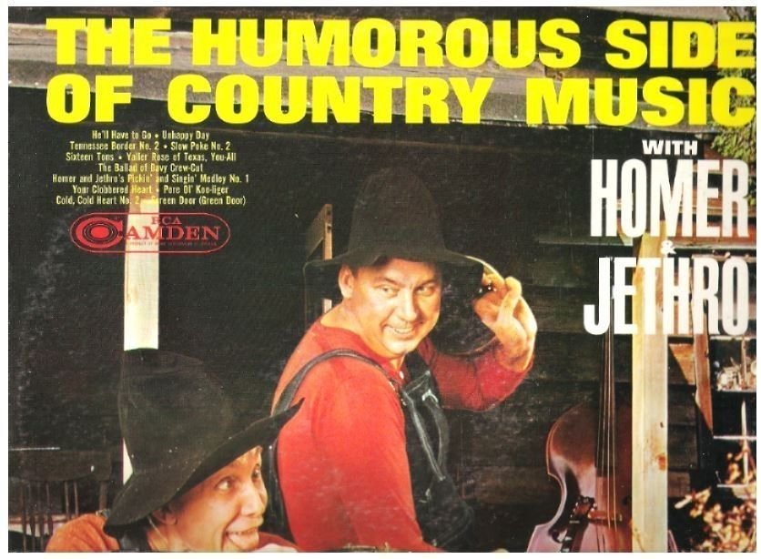 Homer + Jethro / The Humorous Side of Country Music (1963) / RCA Camden CAL-768