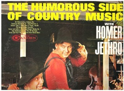 Homer + Jethro / The Humorous Side of Country Music (1963) / RCA Camden CAL-768