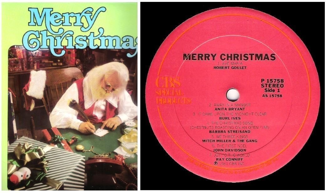 Various Artists / Merry Christmas (1981) / CBS Special Products P-15758