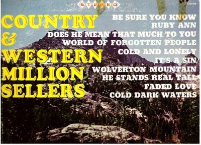Uncredited Artists / Country + Western Million Sellers / Coronet CXS-248