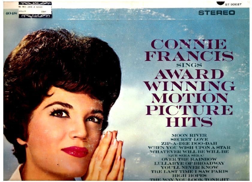 Francis, Connie / Award Winning Motion Picture Hits (1963) / MGM ST-90027 (Album, 12" Vinyl)