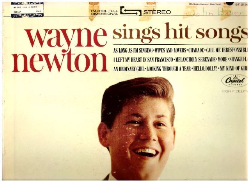 Newton, Wayne / Sings Hit Songs (1964) / Capitol ST-2130
