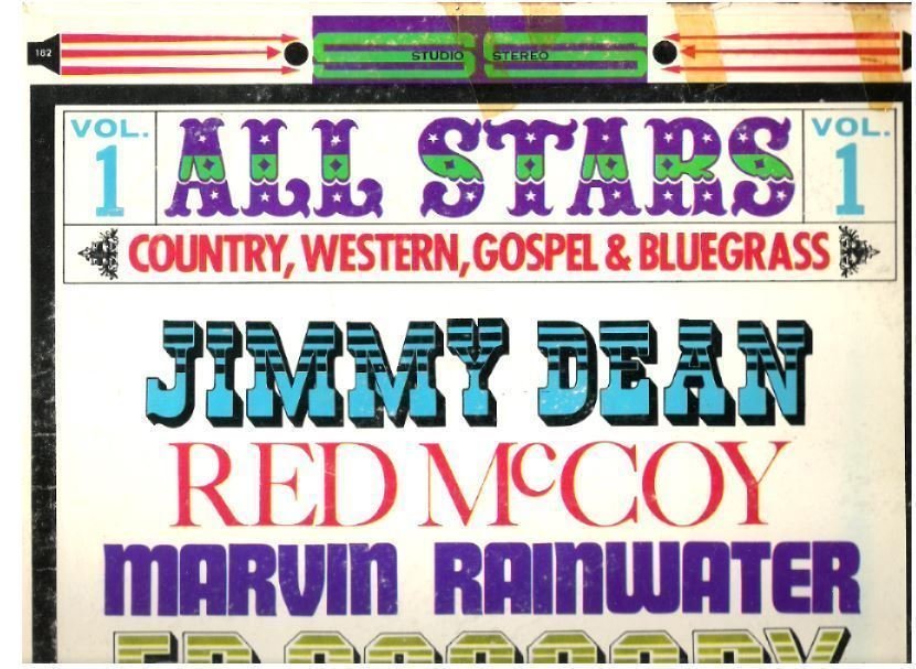 Various Artists / All Stars Vol. 1 - Country, Western, Gospel + Bluegrass / Mount Vernon Music MVM-182