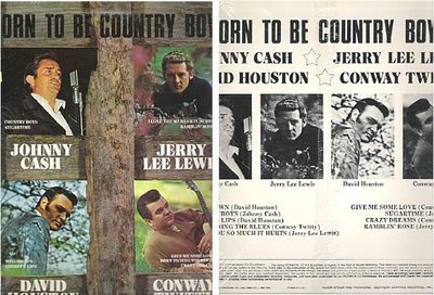 Various Artists / Born To Be Country Boys (1965) / Pickwick JS-6104