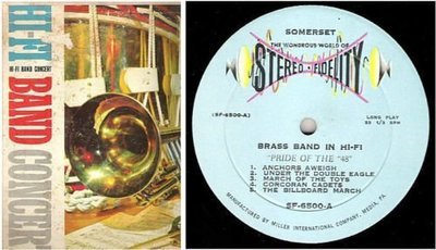 Pride of the &#39;48 Band / Brass Band in Hi-Fi (A Hi-Fi Band Concert) (1958) / Somerset SF-6500