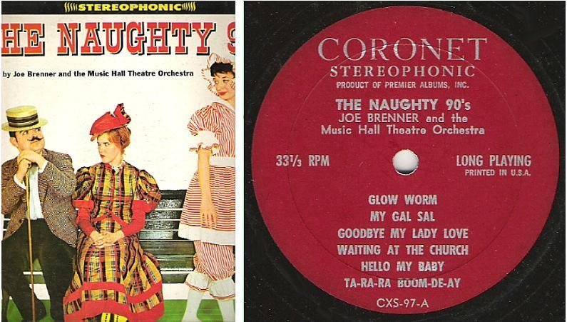 Brenner, Joe / The Naughty 90's / Coronet CXS-97 (Album, 12" Vinyl)