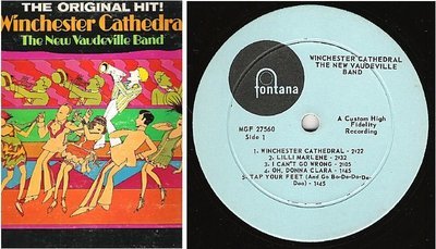 New Vaudeville Band, The / Winchester Cathedral (1966) / Fontana MGF-27560