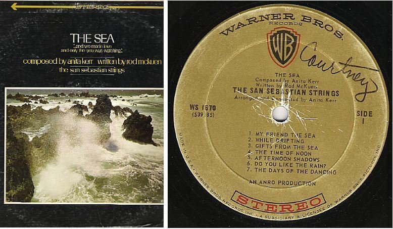 San Sebastian Strings / The Sea (1967) / Warner Bros. WS-1670 (Album, 12" Vinyl)