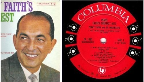Faith, Percy / Greatest Hits (1960) / Columbia CL-1493 (Album, 12" Vinyl)