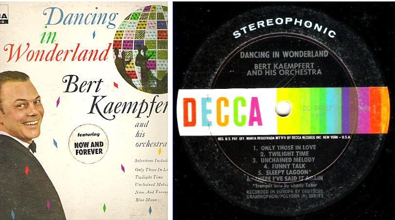 Kaempfert, Bert / Dancing In Wonderland (1961) / Decca DL-74161 (Album, 12" Vinyl)