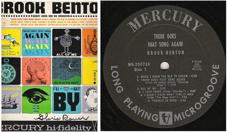 Benton, Brook / There Goes That Song Again (1962) / Mercury MG-20673 (Album, 12" Vinyl)