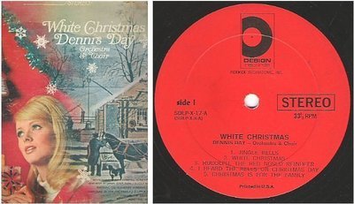 Day, Dennis / White Christmas (1965) / Design SDLP-X-17