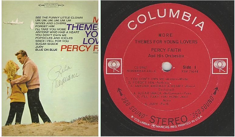 Faith, Percy / More Themes For Young Lovers (1964) / Columbia CS-8967 (Album, 12" Vinyl)