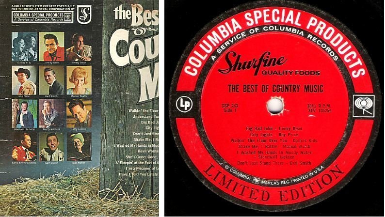 Various Artists / The Best of Country Music (1965) / Columbia Special Products CSP-243