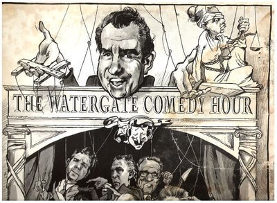 Burns + Schreiber / The Watergate Comedy Hour (1973) / Hidden ST-11202