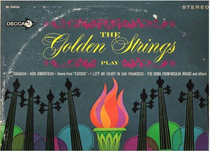 Golden Strings, The / The Golden Strings Play (1963) / Decca DL-74456 (Album, 12" Vinyl)