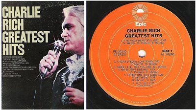 Rich, Charlie / Greatest Hits (1976) / Epic PE-34240