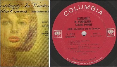 Kostelanetz, Andre / Golden Encores (1963) / Columbia CL-2078