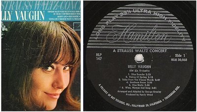 Vaughn, Billy / A Strauss Waltz Concert (1965) / Hamilton HLP-147