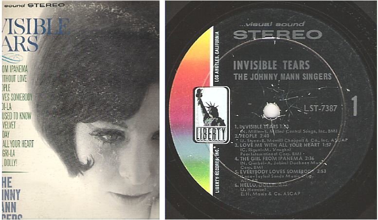 Mann. Johnny (Singers) / Invisible Tears (1964) / Liberty LST-7387