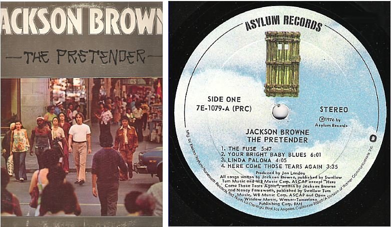 Browne, Jackson / The Pretender (1976) / Asylum 7E-1079 (Album, 12" Vinyl)