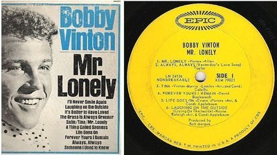 Vinton, Bobby / Mr. Lonely (1964) / Epic LN-24136