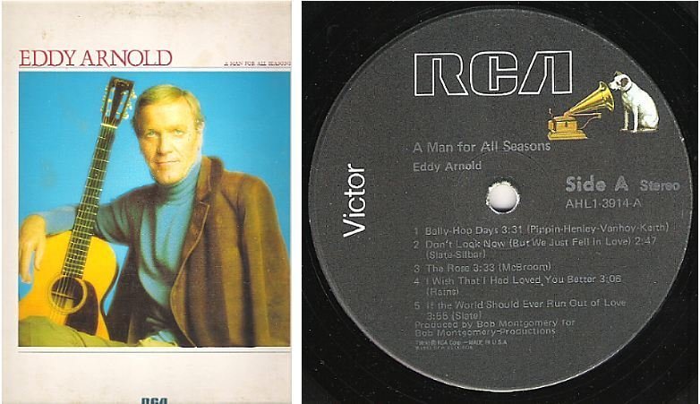 Arnold, Eddy / A Man For All Seasons (1981) / RCA Victor AHL1-3914 (Album, 12" Vinyl)