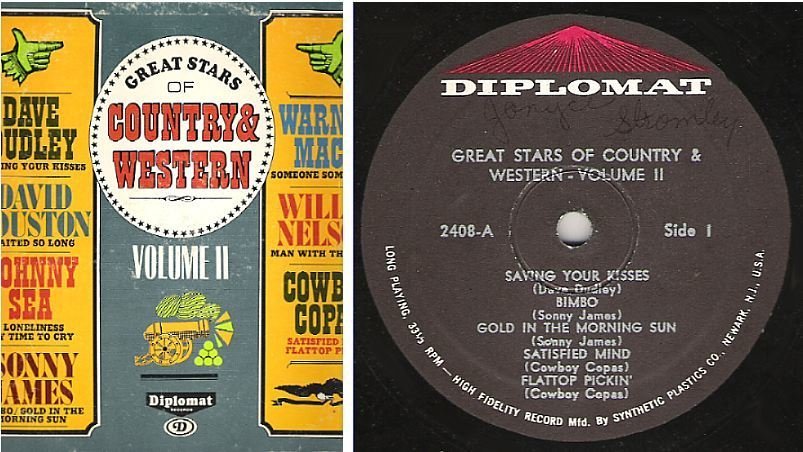 Various Artists / Great Stars of Country + Western - Volume II (1960's) / Diplomat D-2408