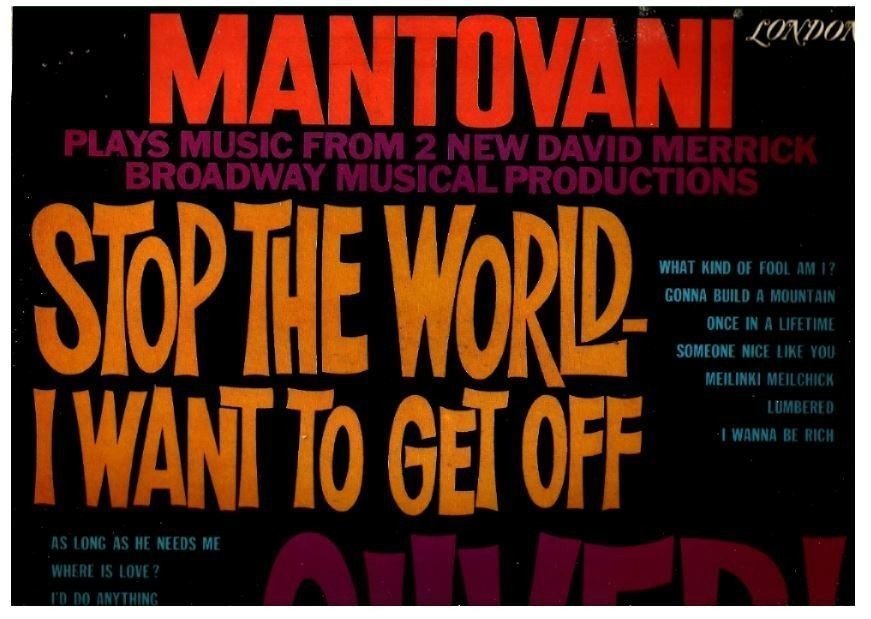 Mantovani / Stop the World-I Want to Get Off - Oliver! (1962) / London LL.3270